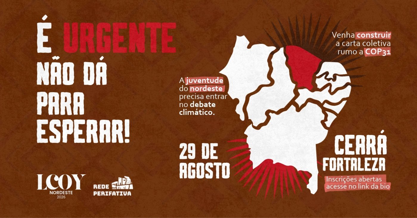 Conferência Local da Juventude sobre Mudança do Clima no Brasil - Nordeste 2026