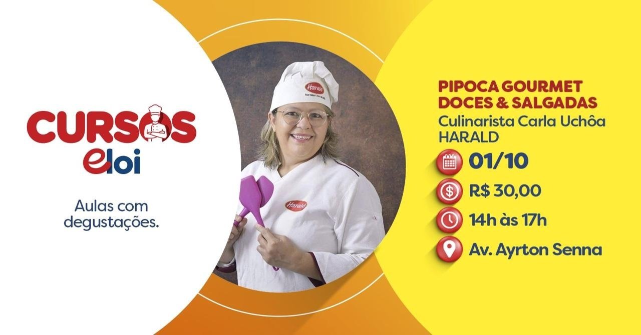 PIPOCA GOUMERT - DOCES & SALGADAS