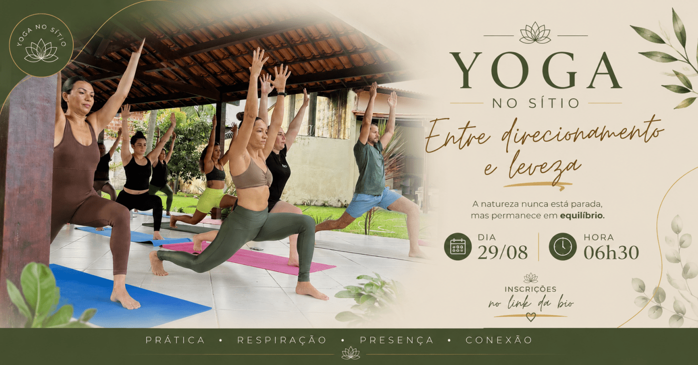 Yoga no Sítio - Entre Direcionamento e Leveza