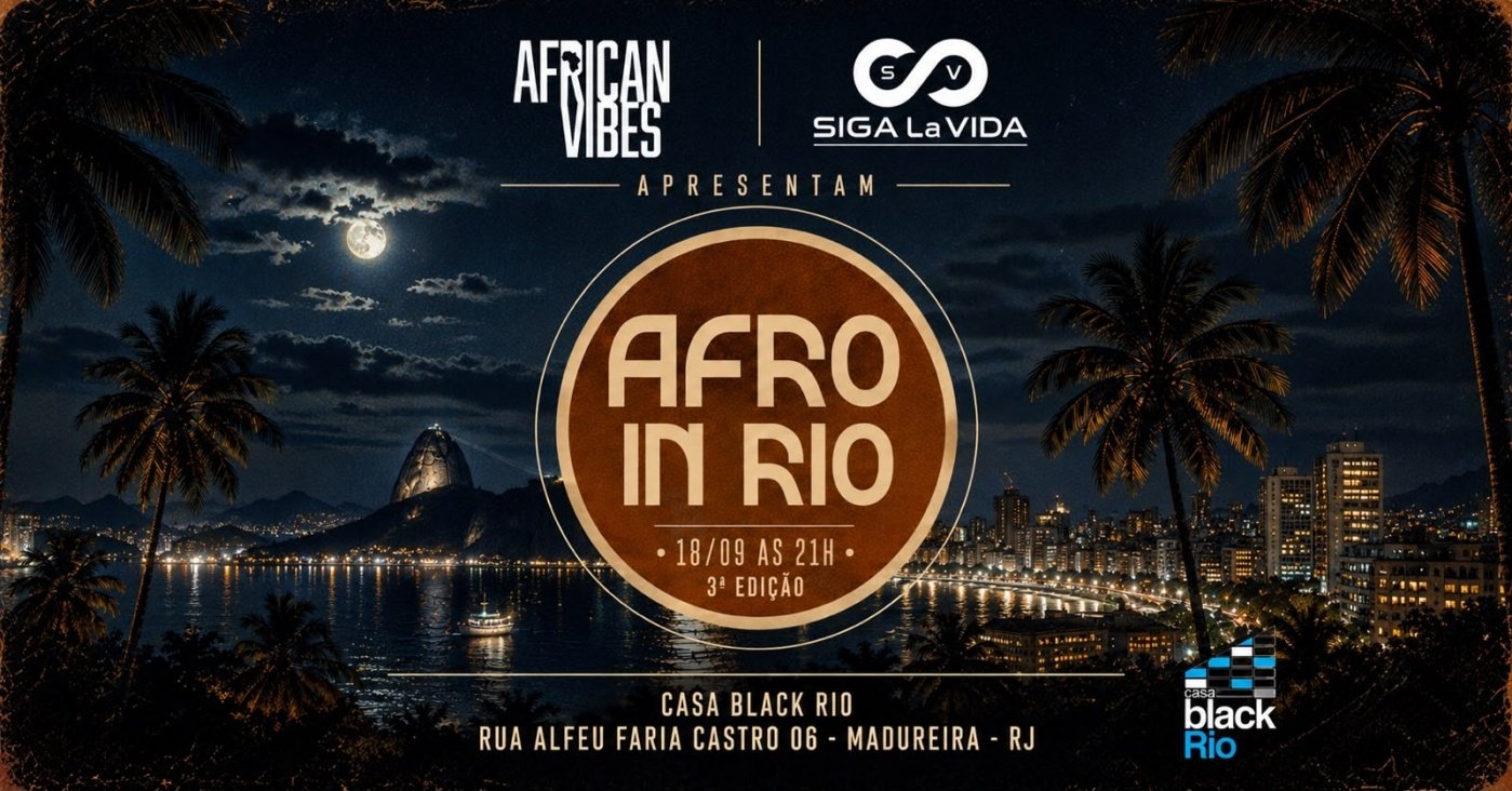 AFRO IN RIO - RIO DE JANEIRO EDITION