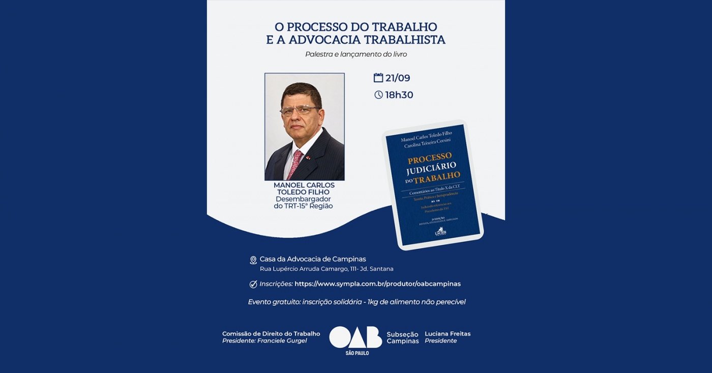O Processo do Trabalho e a Advocacia Trabalhista