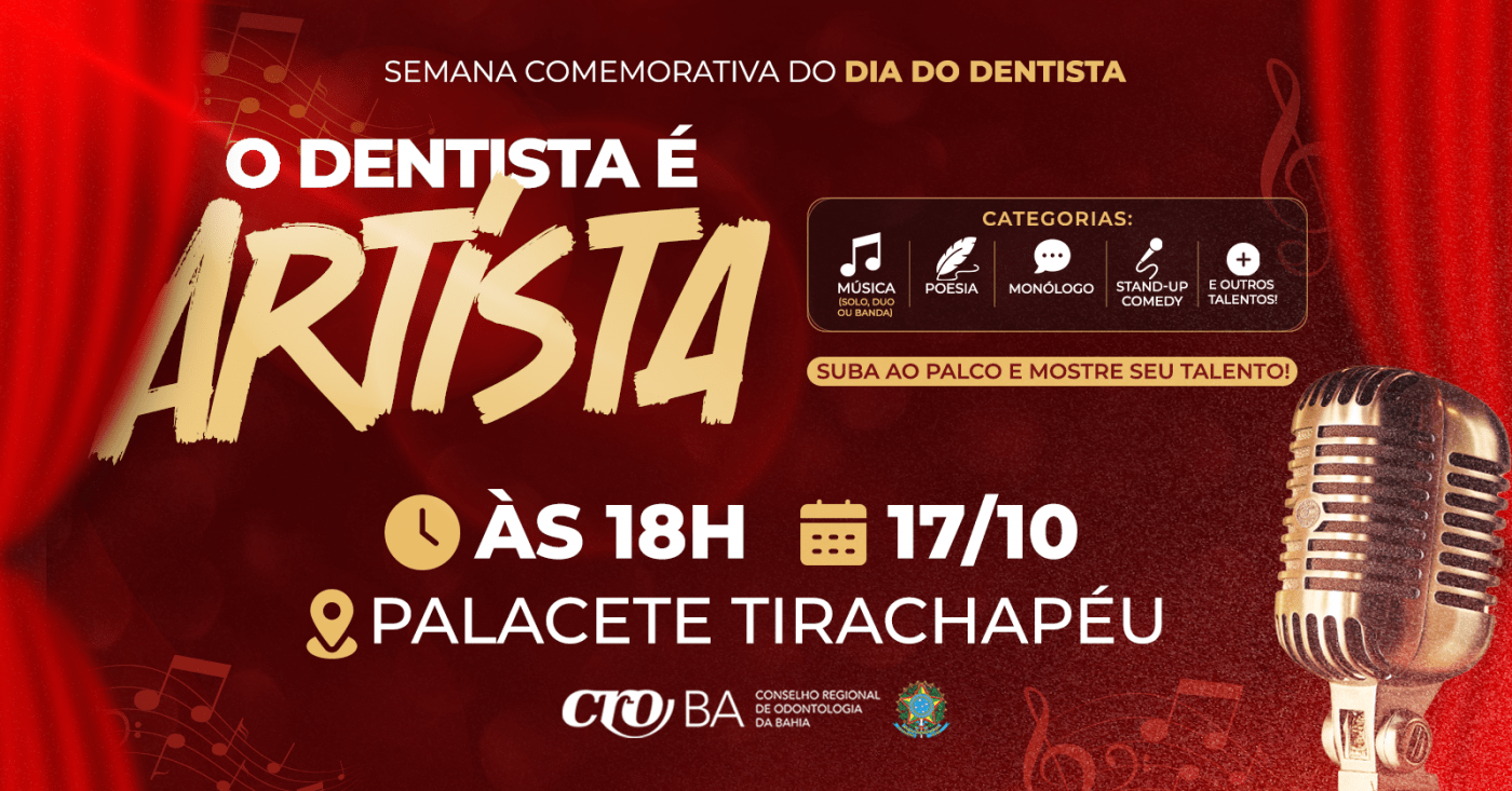 DENTISTA É ARTISTA