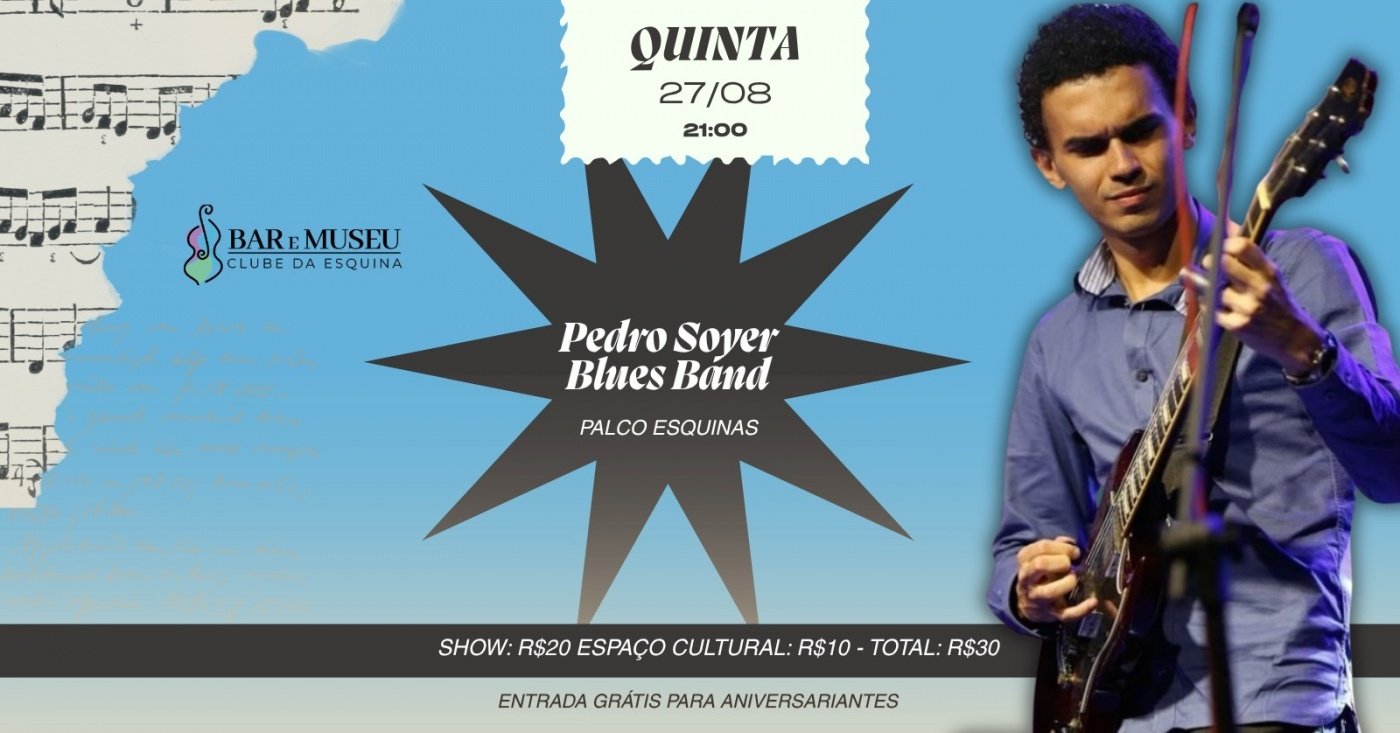 SHOW PEDRO SOYER BLUES BAND
