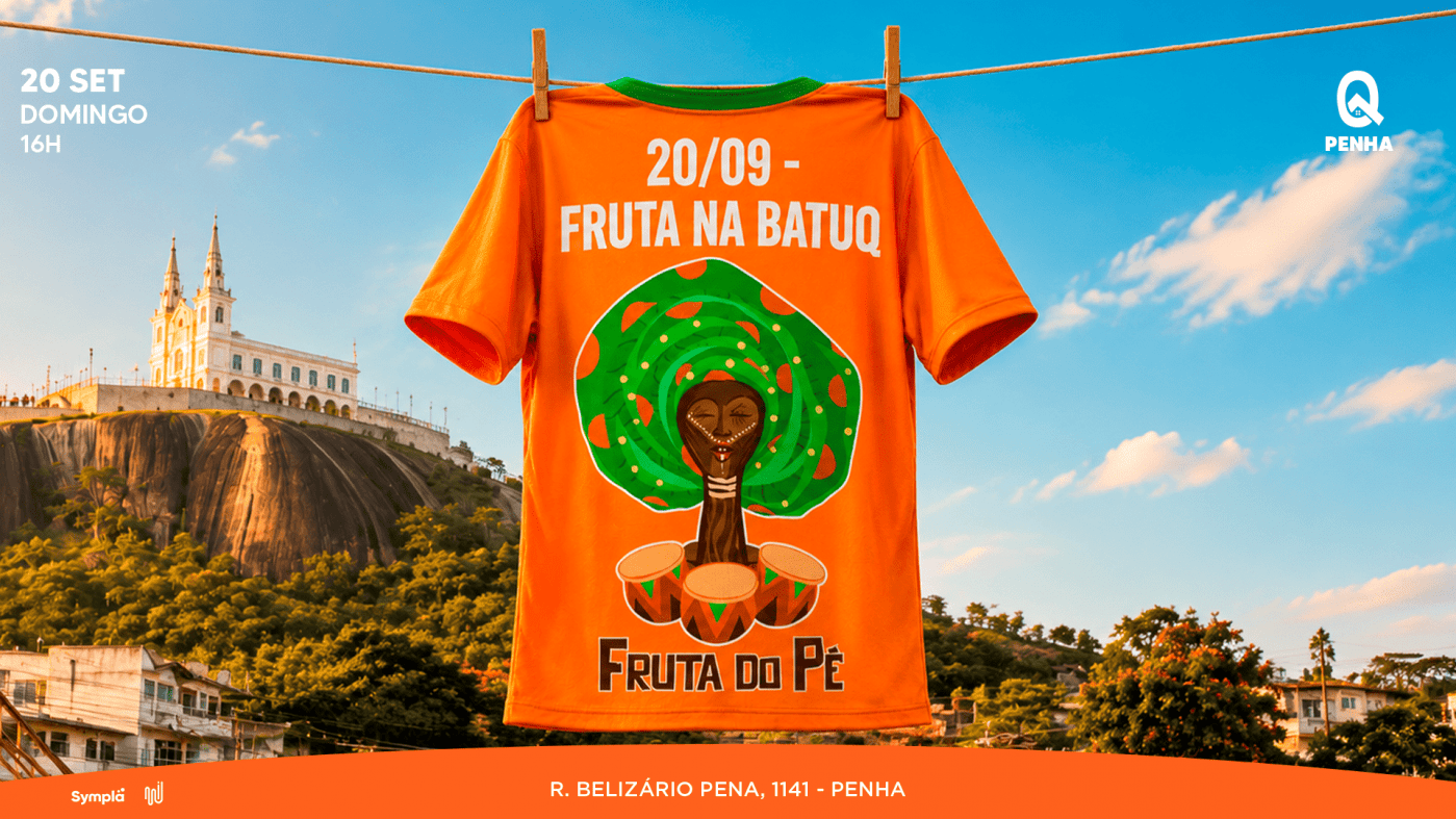 FRUTA DO PÉ na BATUQ!!!