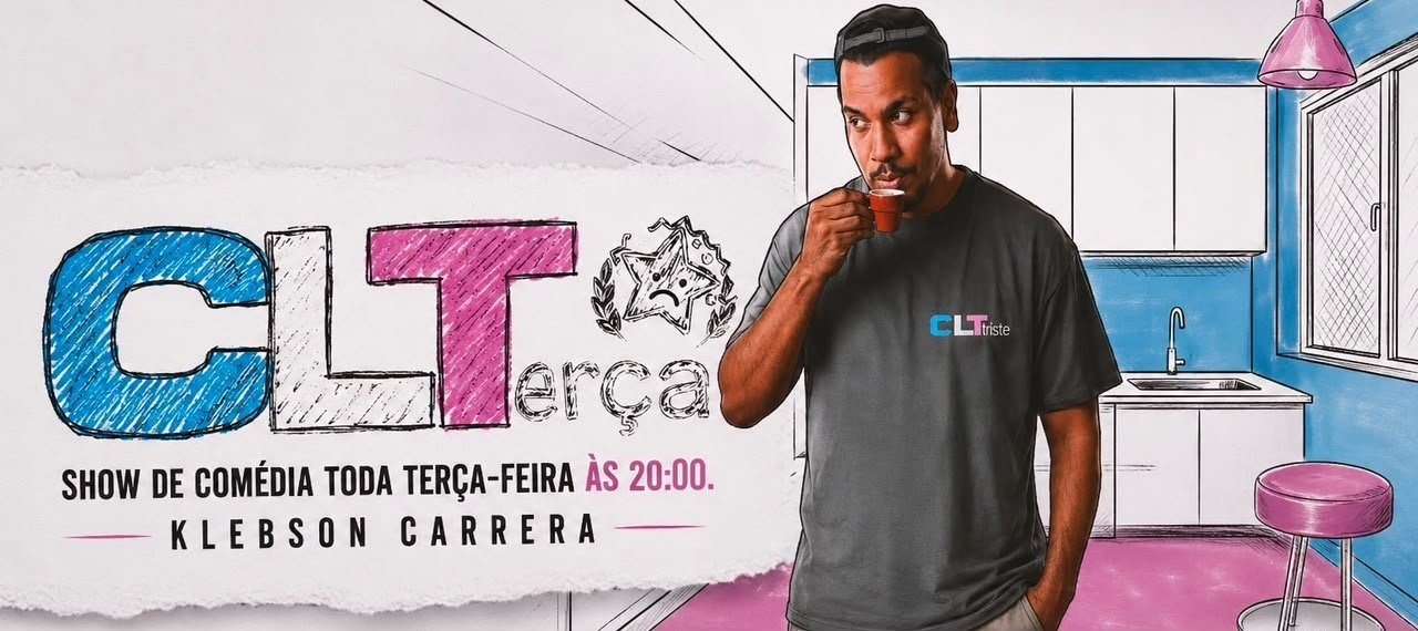 Capa do evento CLTerça com Klebson Carrera