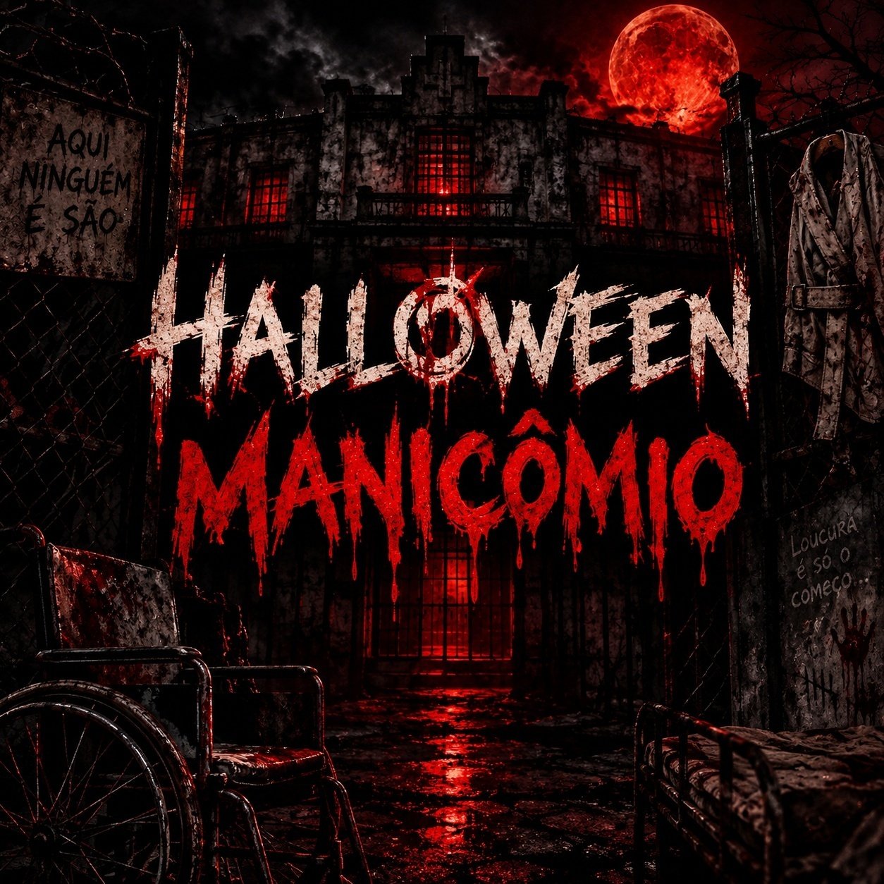 HALLOWEEN MANICÔMIO