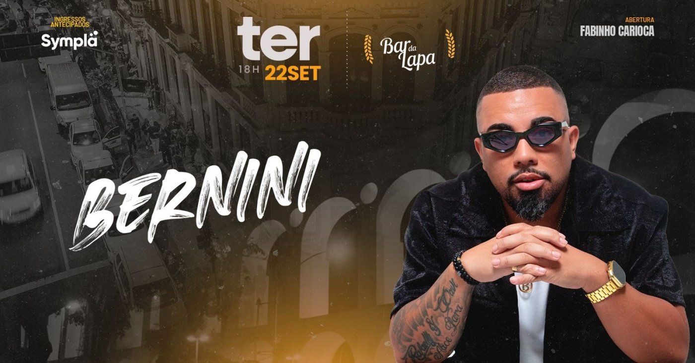 BERNINI NO BAR DA LAPA