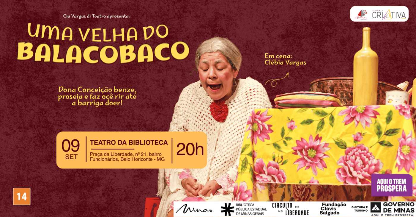 Uma Velha do Balacobaco - Teatro da Biblioteca