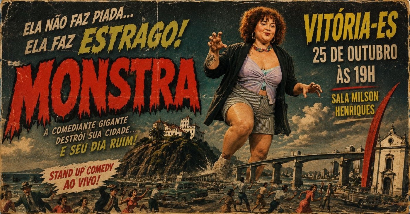 Babu Carreira - Monstra - Domingo 25 de Outubro às 21:00 - Sala Milson Henriques - Vitória