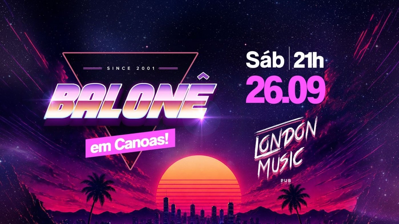 Balonê em Canoas!