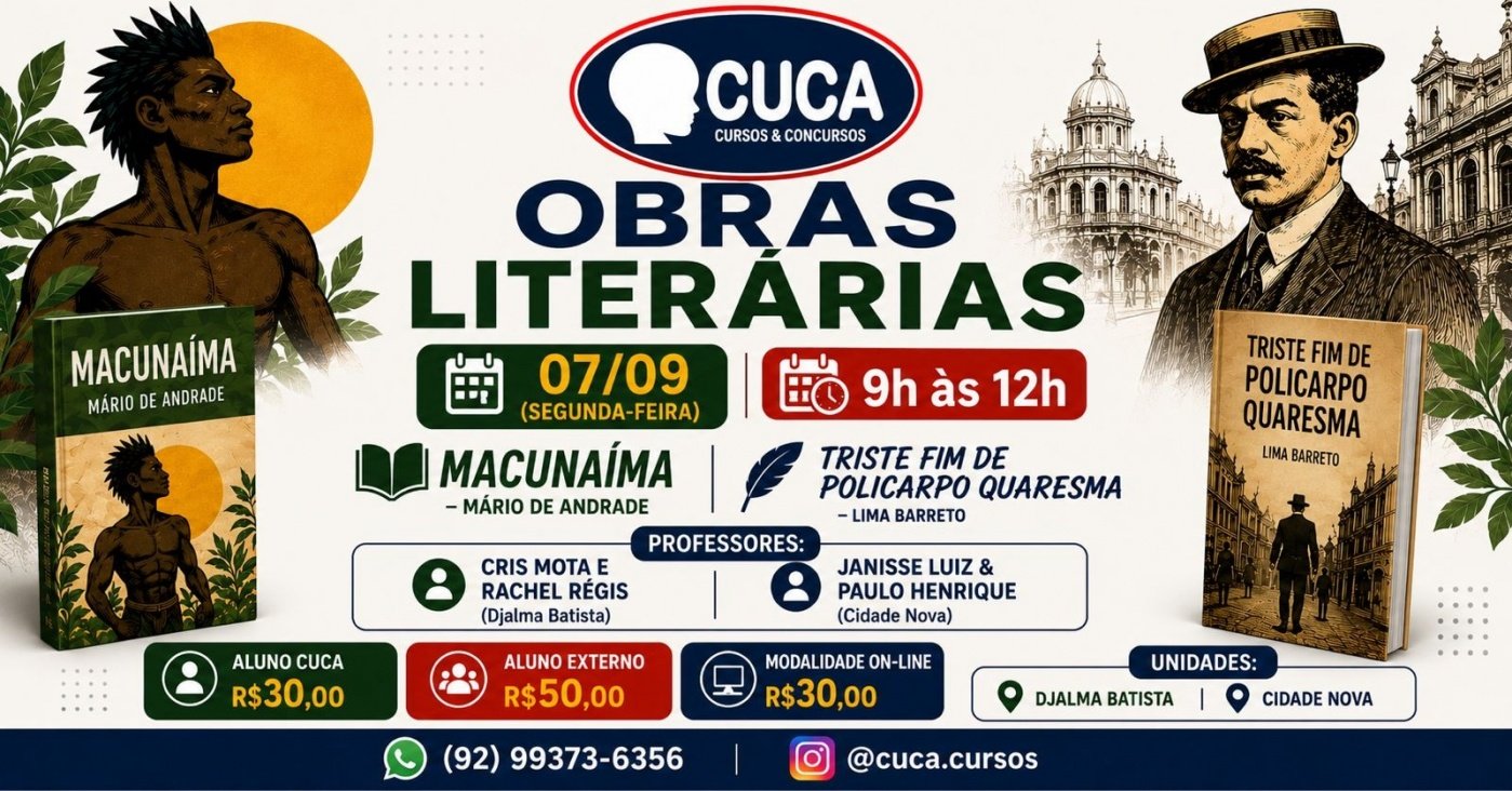 AULÃO DE OBRAS LITERÁRIAS - DJALMA BATISTA