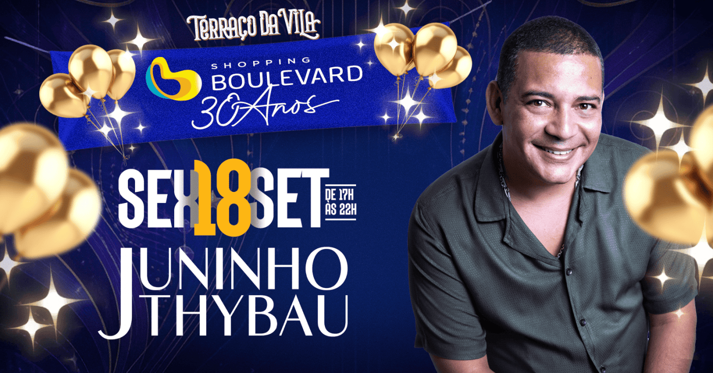 JUNINHO THYBAU NO TERRAÇO DA VILA