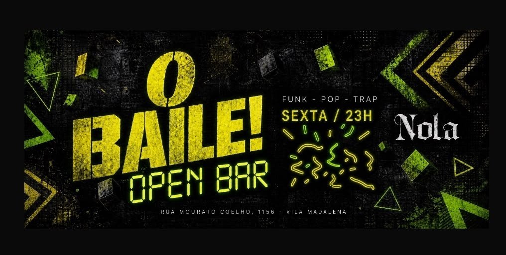 oBAILE! - OPEN BAR - 11/9