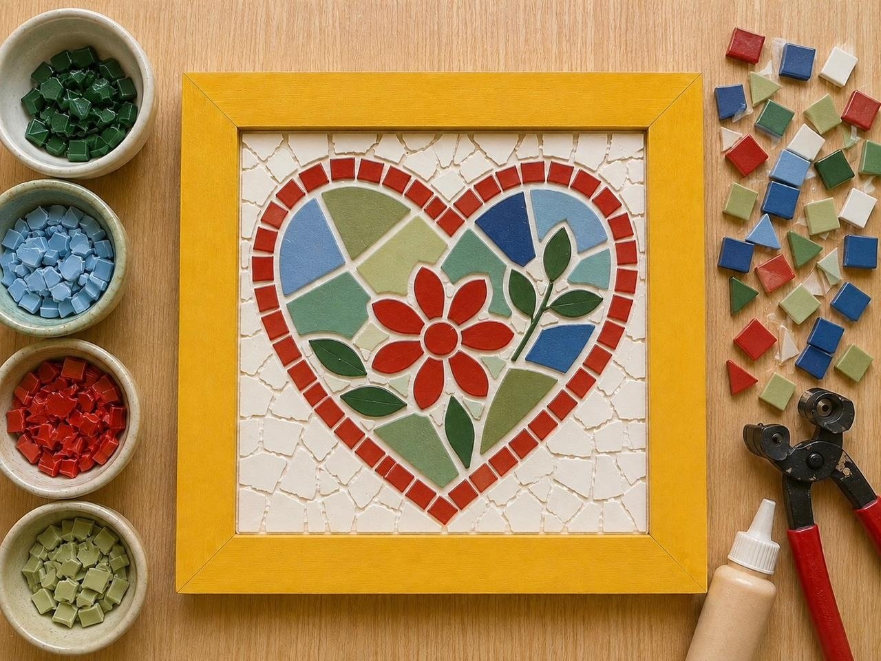 Mosaico: A Arte de Unir Fragmentos