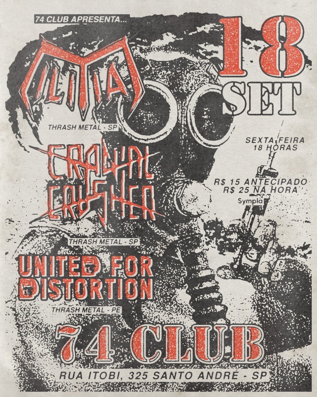 MILITIA / CRANIAL CRUSHER / UNITED FOR DISTORTION (PE)