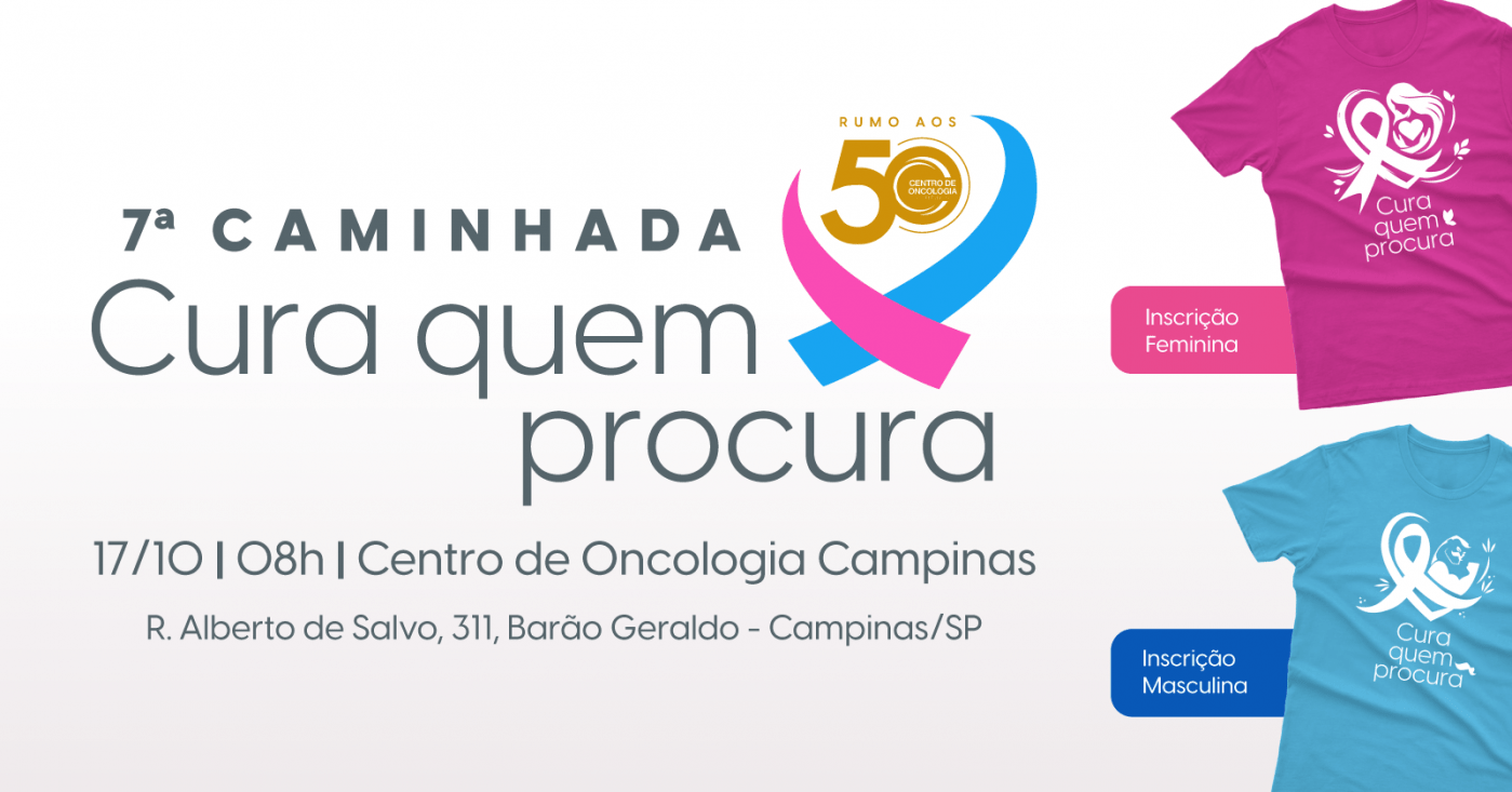 7º Caminhada COC - Cura quem Procura