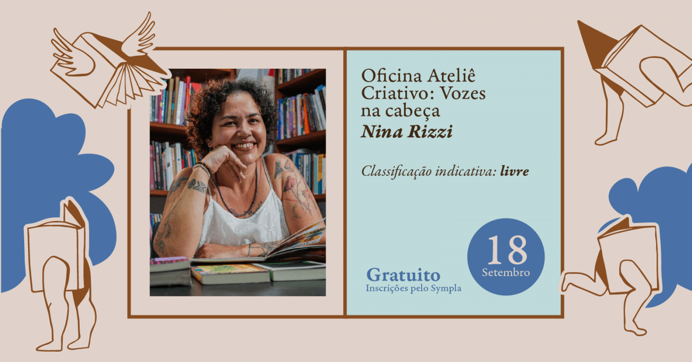 Circuito Literário - Ateliê Criativo: Vozes na cabeça