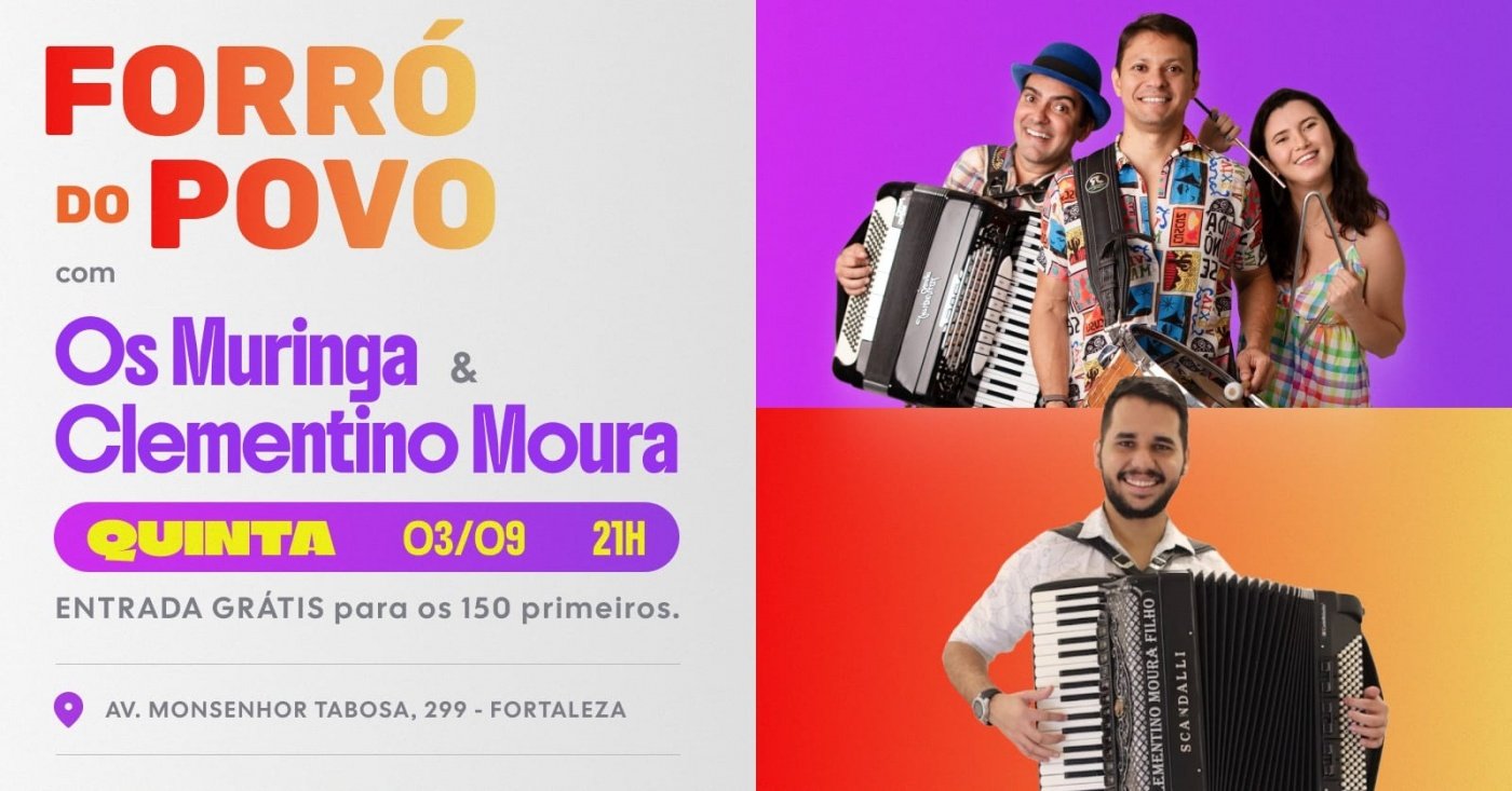 Forró do Povo ~ Os Muringa + Clementino Moura