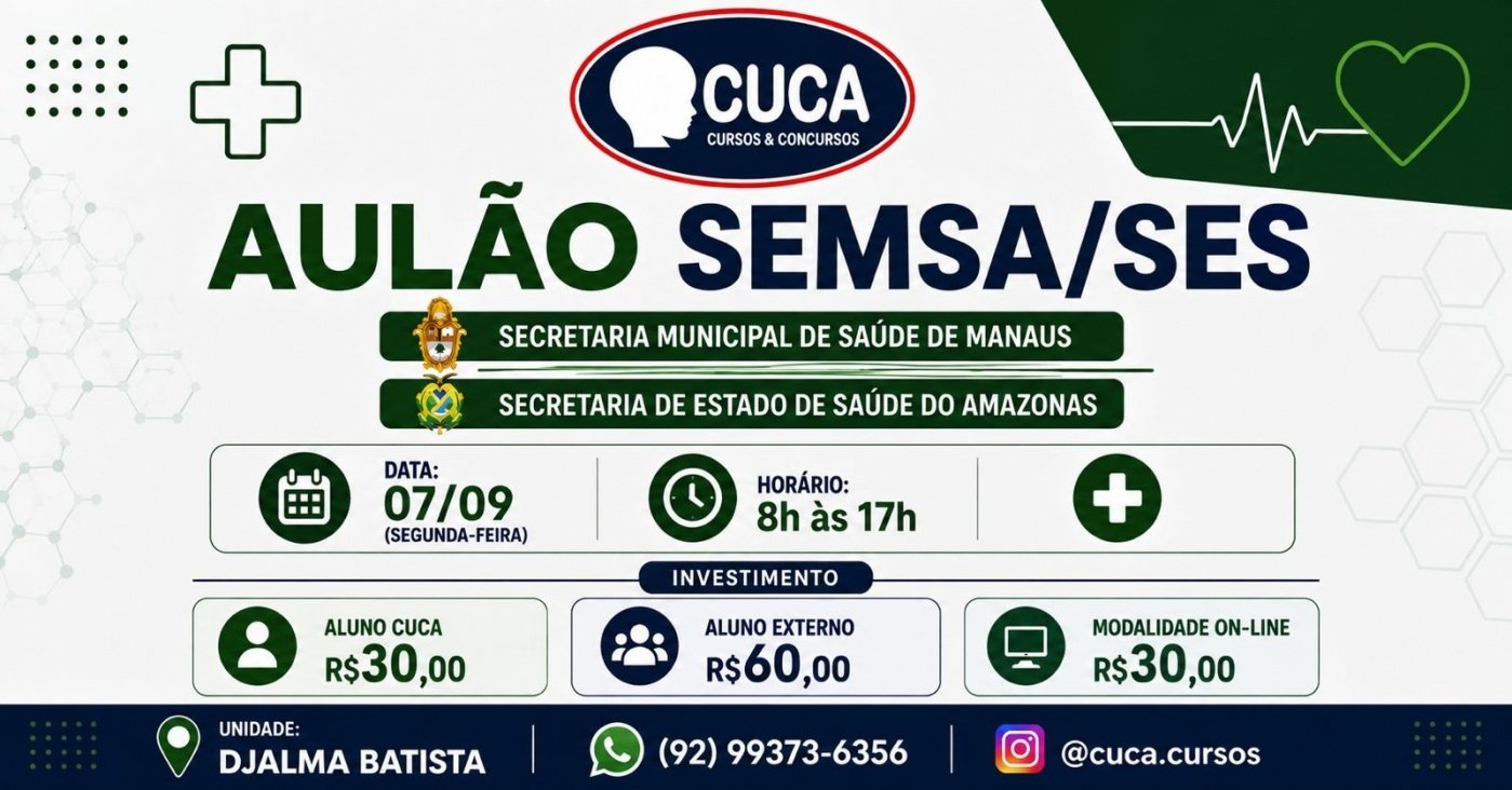 AULÃO SEMSA/SES - 07/09