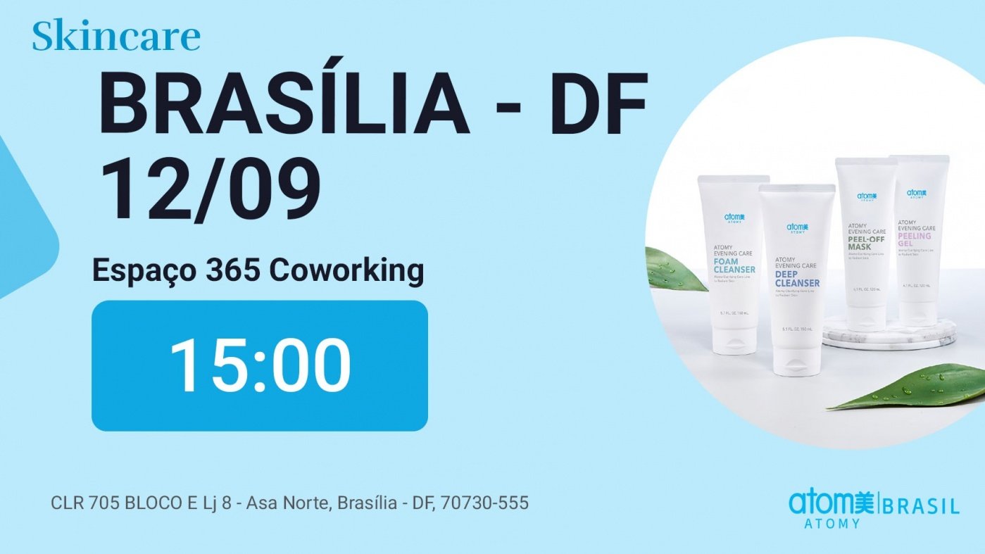 Skincare de produtos coreanos - Brasília / DF - 12/09/2026