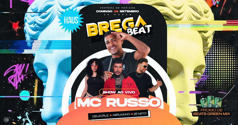 BREGA BEAT - SHOW AO VIVO MC RUSSO