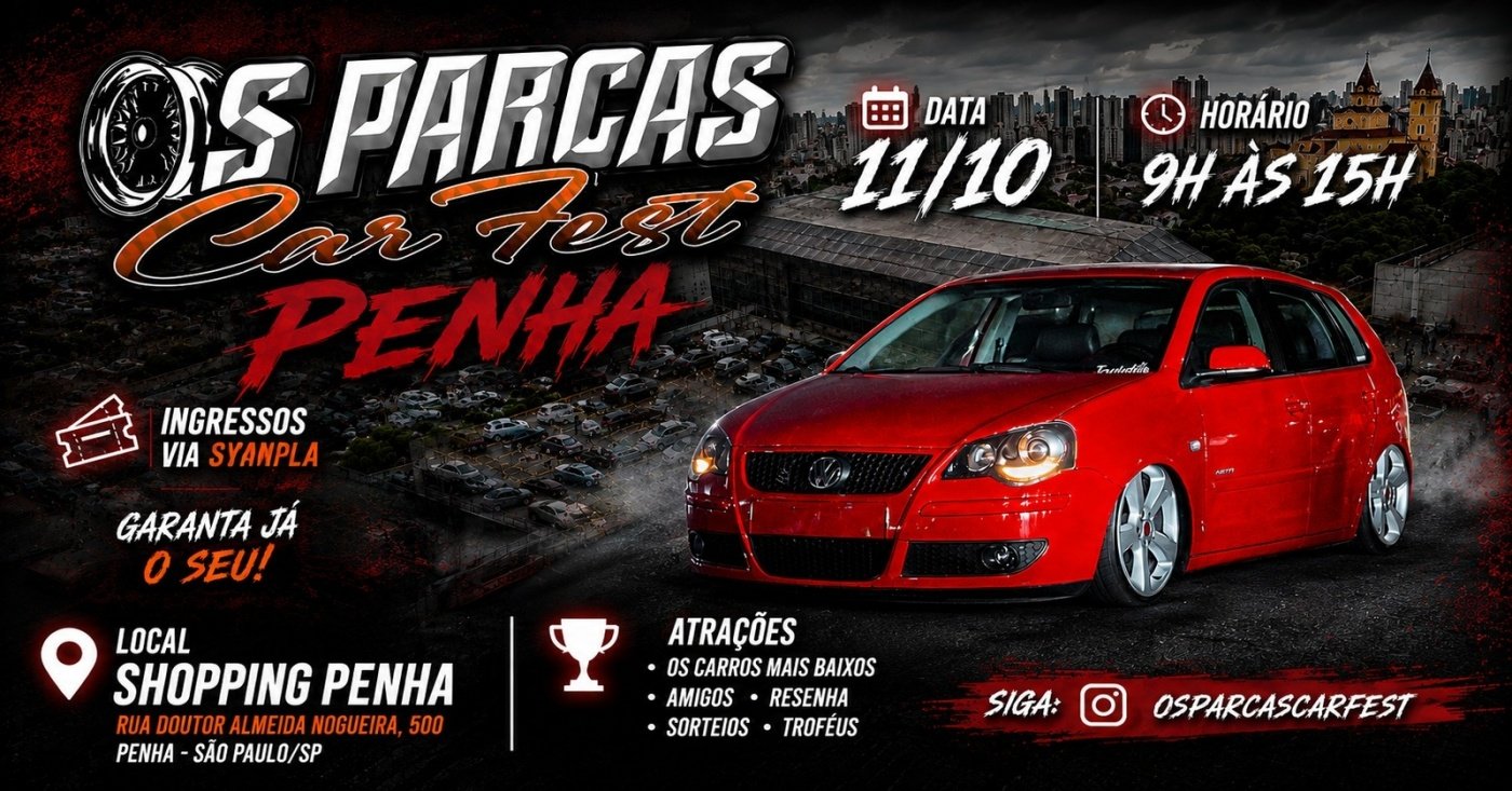 OS PARÇAS CAR FEST SHOPPING PENHA
