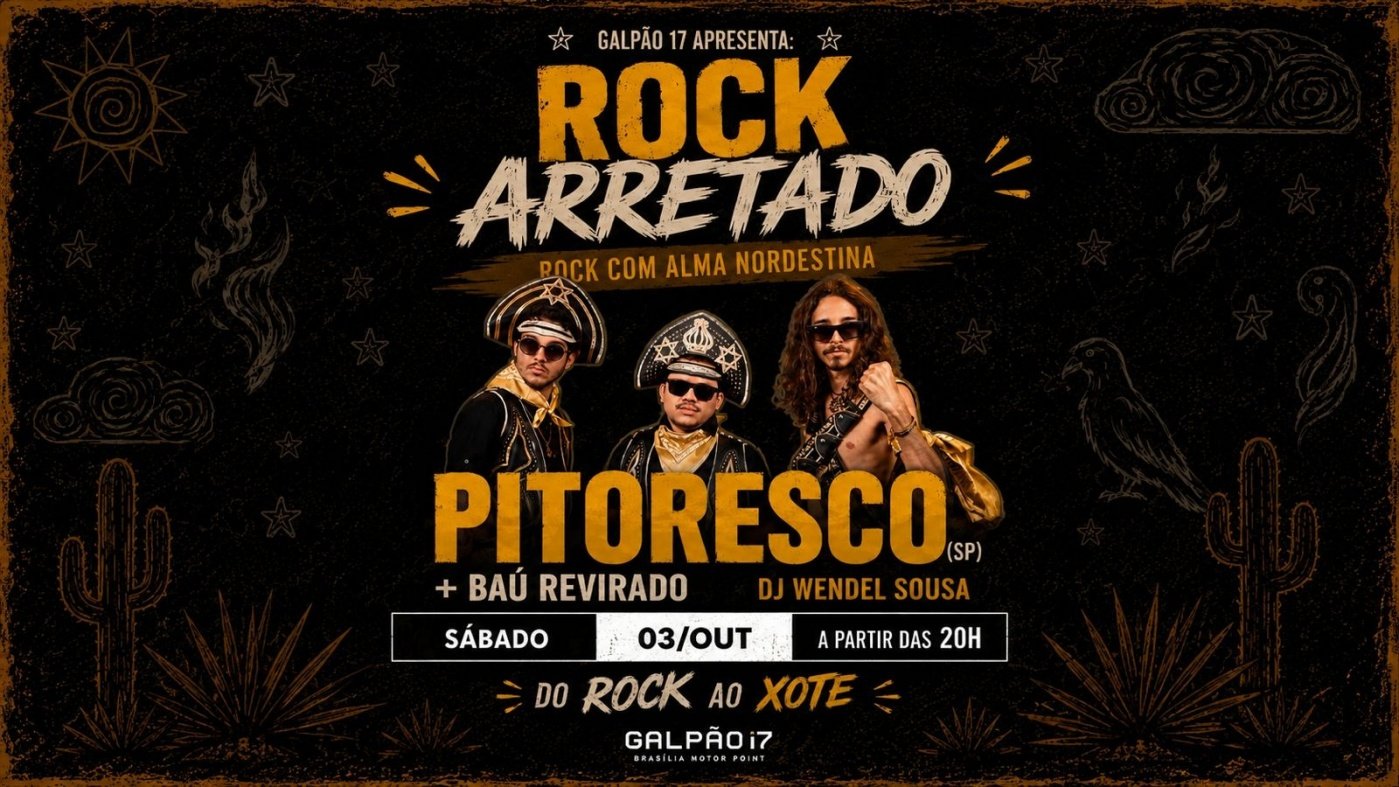 Rock Arretado - Galpão 17