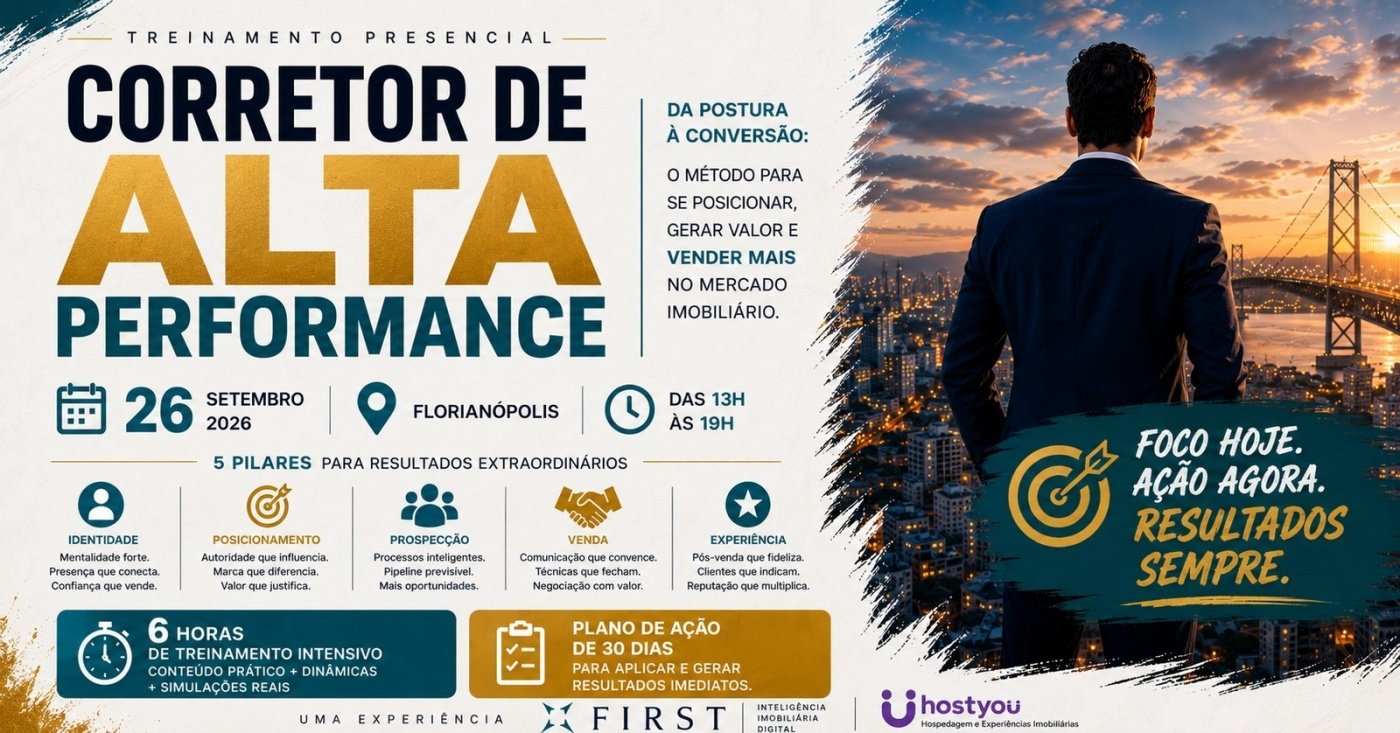 TREINAMENTO CORRETOR DE ALTA PERFORMANCE