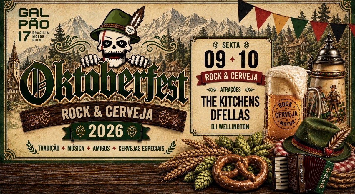 Oktoberfest - Rock - Galpão 17