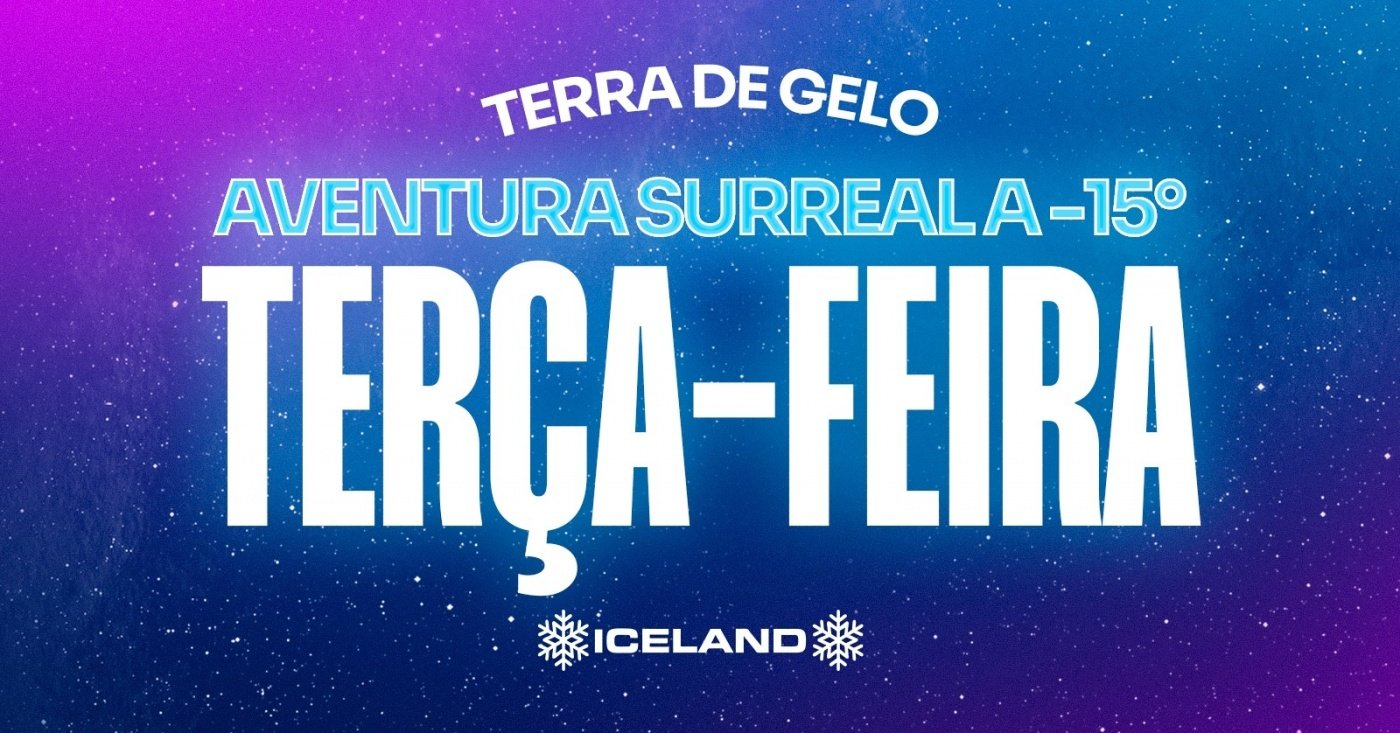 ICELAND TERRA DE GELO (22/09/2026)