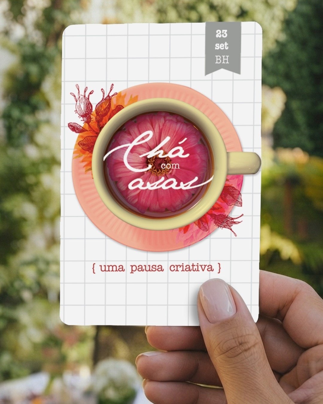 Chá com Asas: Escrita sensível com chá criativo
