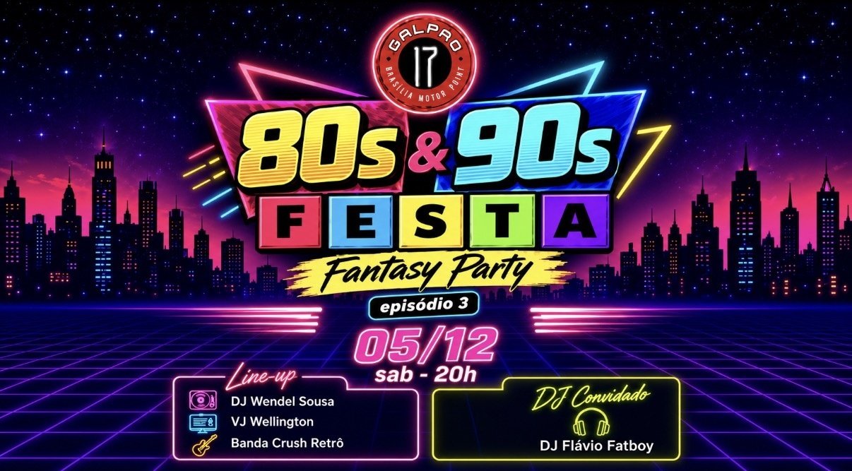 The 80s X 90s - Fantasy Party - Episódio 3 - Galpão 17