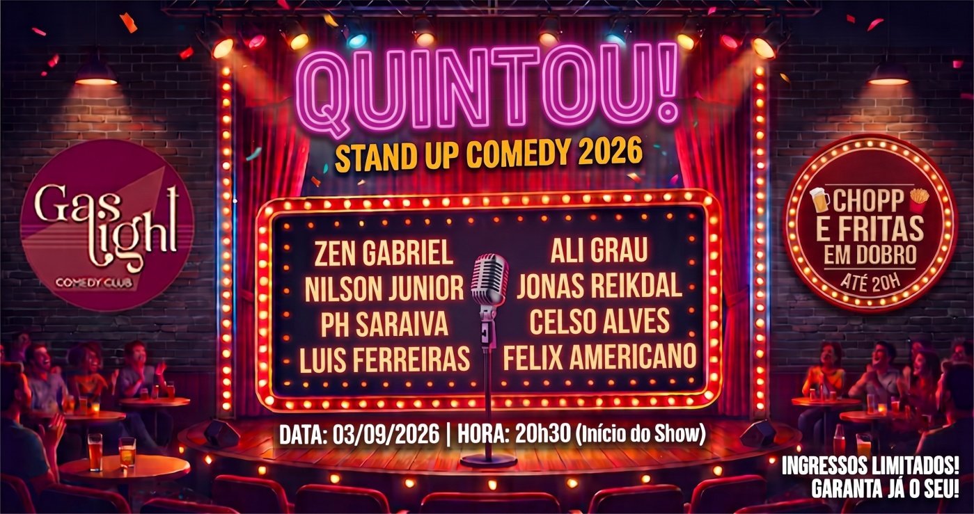 QUINTOU! - STAND UP COMEDY 2026