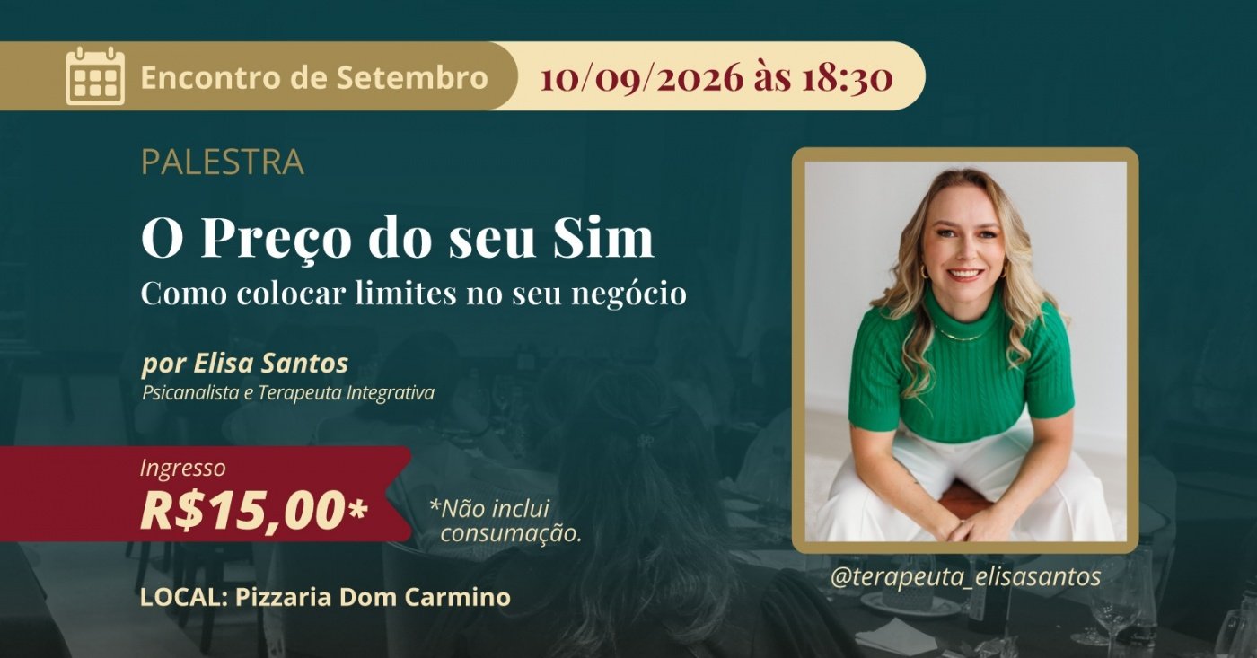 Encontro Pulse Mulher Curitiba - Setembro