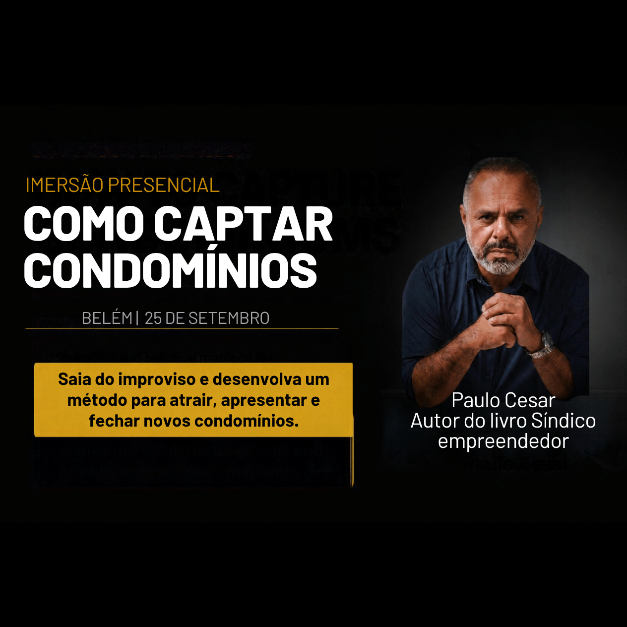 Curso de Captação de Condomínios: Como Construir uma Prospecção Constante e Eficiente