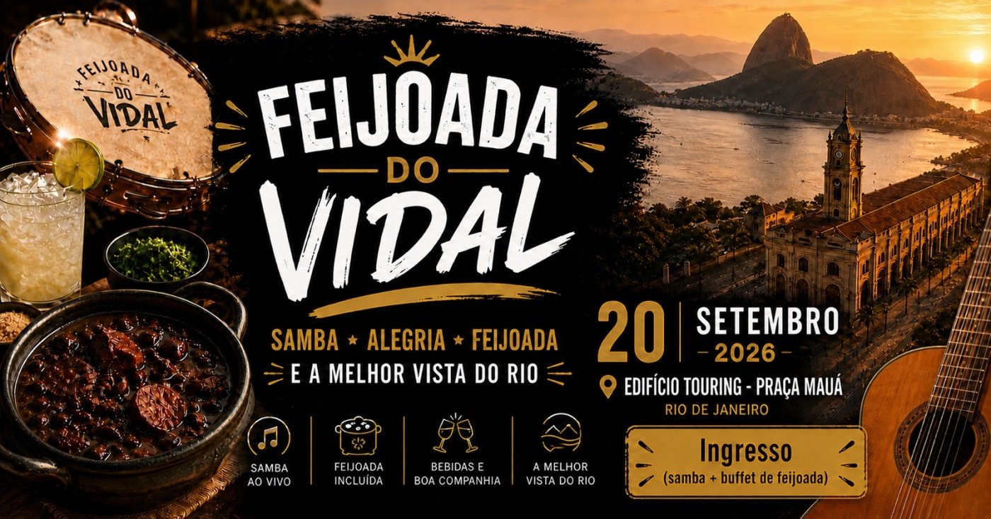 Feijoada do Vidal - A melhor feijoada com o melhor samba do RJ