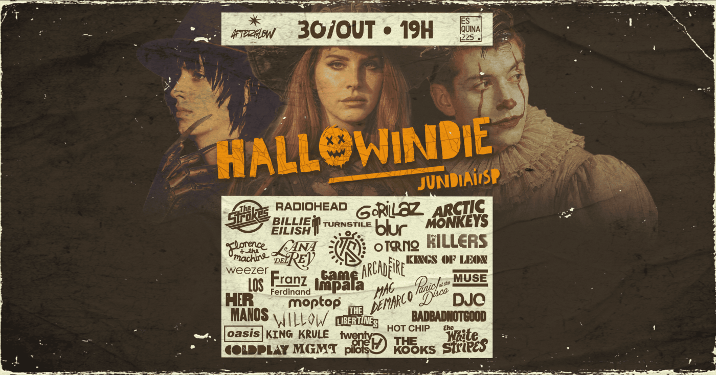 HALLOWINDIE - Especial Arctic Monkeys no Esquina 225| Jundiaí/SP