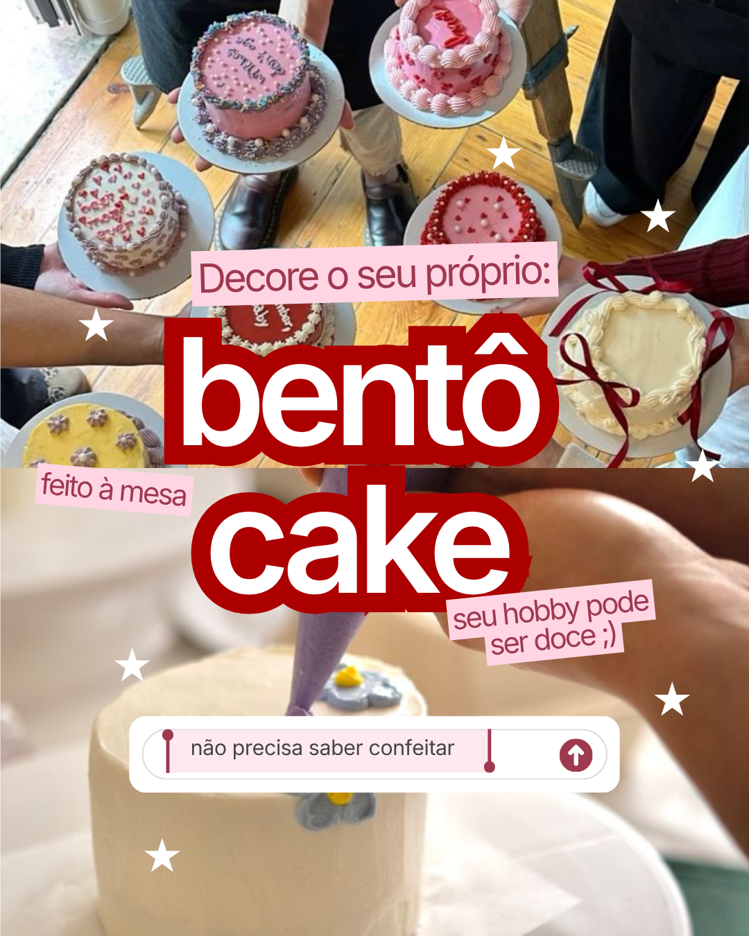 Oficina de Bento Cake