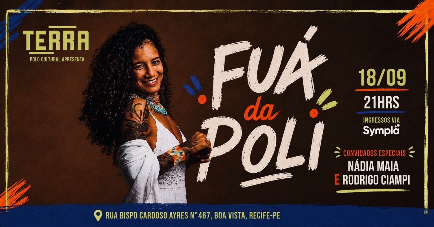 FUÁ DA POLI CONVIDA: NÁDIA MAIA E RODRIGO CIAMPI
