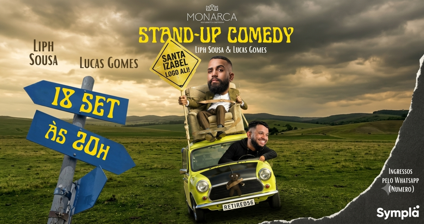 STAND-UP EM SANTA ISABEL com Liph Souza & Lucas Gomes