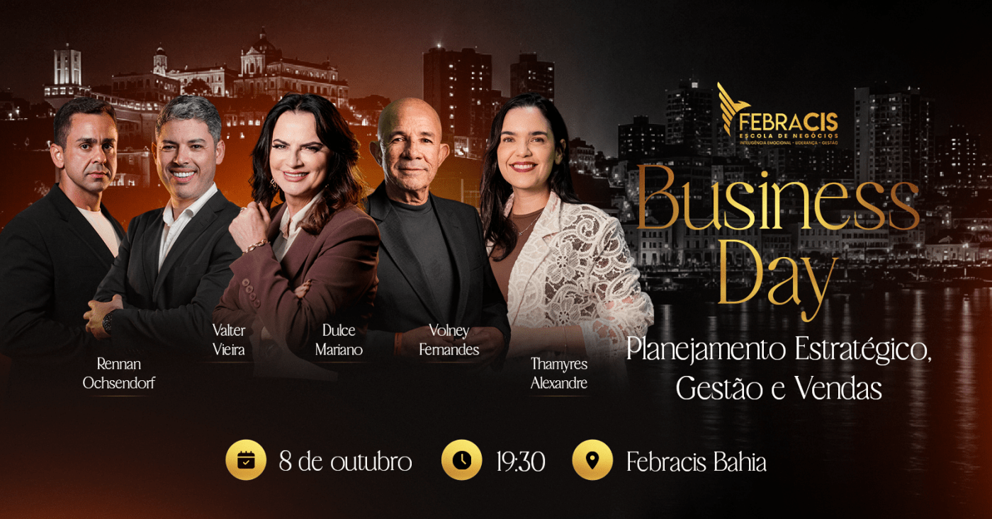 BUSINESS DAY - PLANEJAMENTO ESTRATÉGICO, GESTÃO E VENDAS