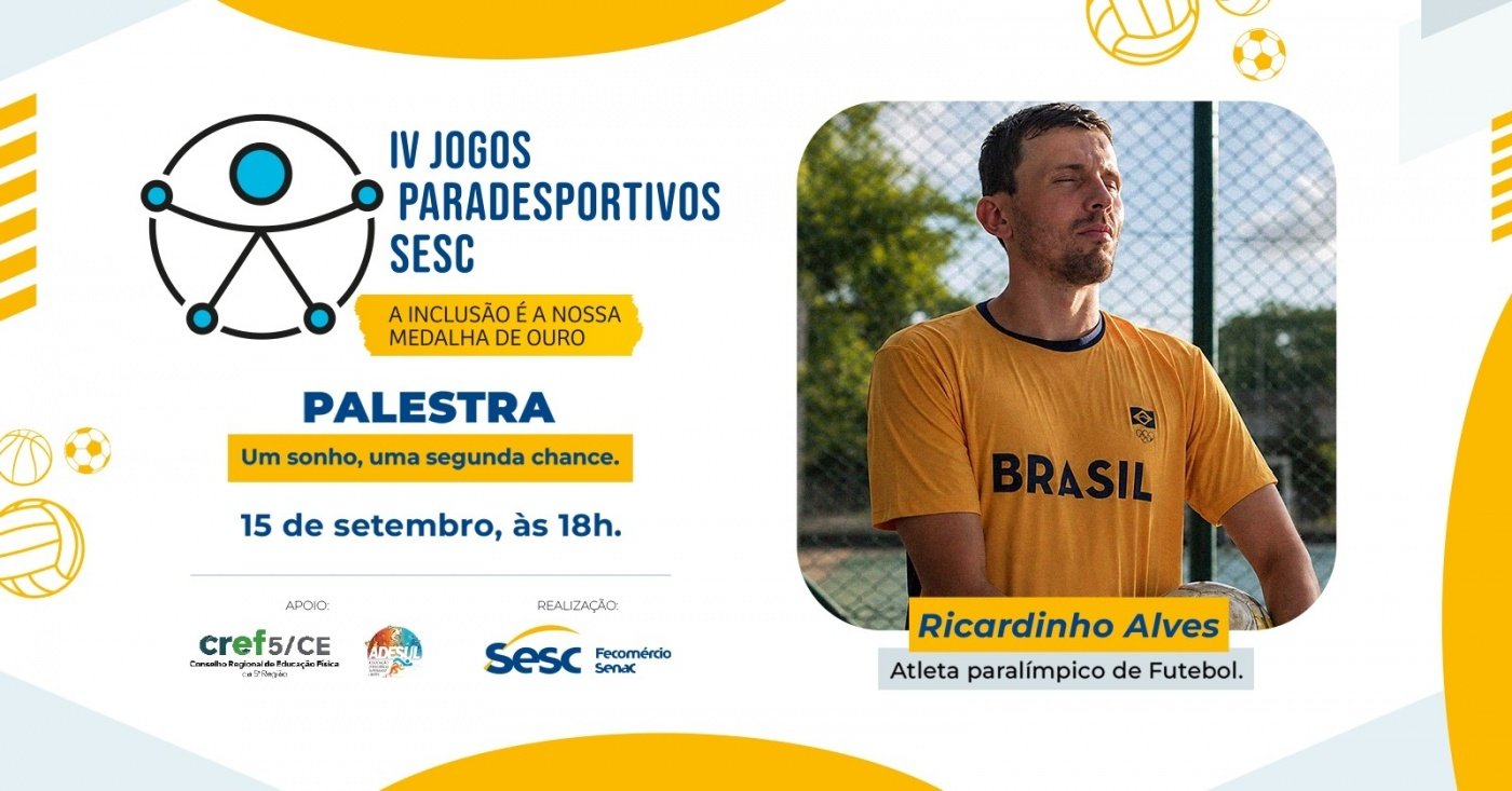 PALESTRA PARASESC - UM SONHO,UMA SEGUNDA CHANCE.