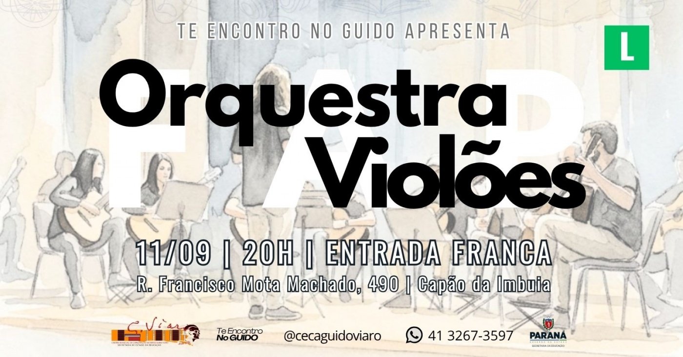 Concerto Orquestra de Violões FAP