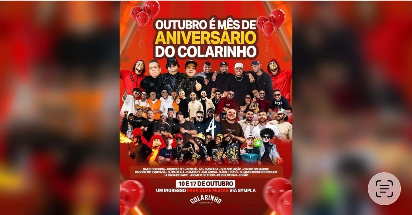 ANIVERSARIO 4 ANOS COLARINHO