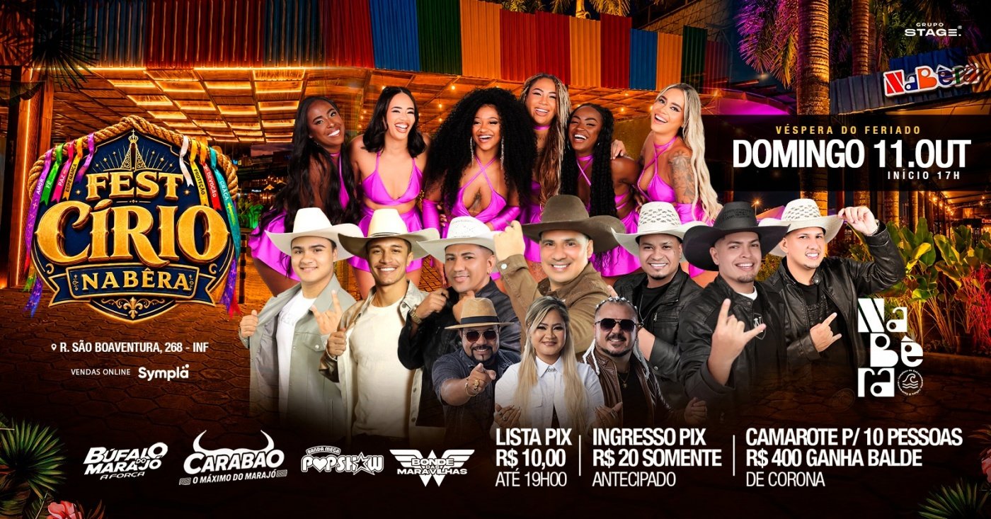 Fest Círio - NaBêra - Domingo do Círio