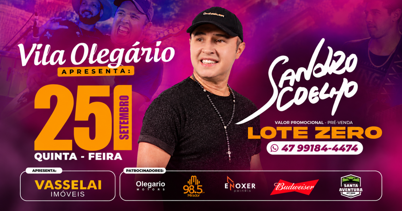SHOW NACIONAL - SANDRO COELHO 21/09