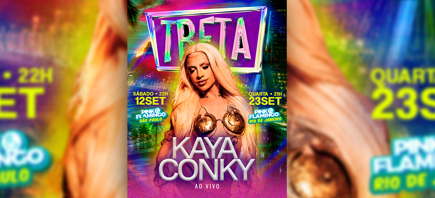 Pink Flamingo Treta Festa com Kaya Conky (Ao Vivo)| Quarta 23 de Setembro | 21h