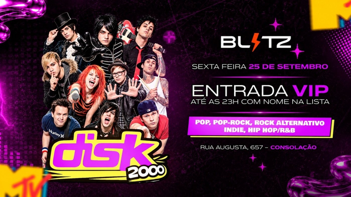 DISK 2000 - A FESTA COM OS MAIORES HITS DA MTV!