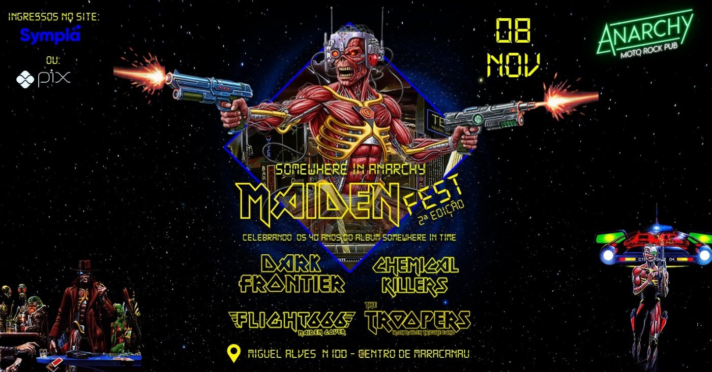 Maiden Fest 40 anos de Somewhere In Time