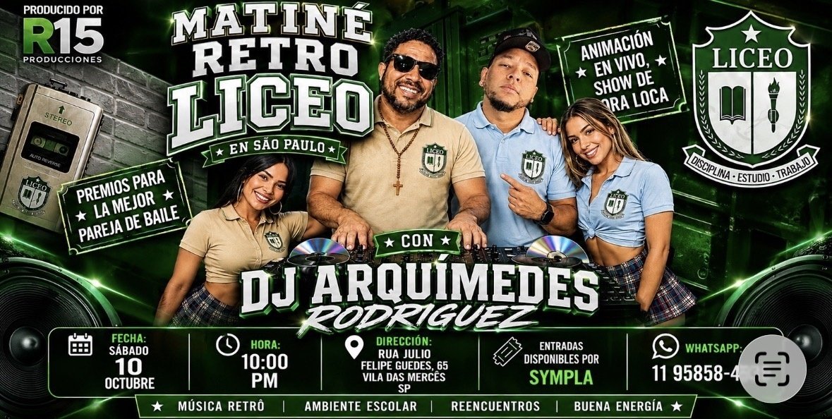 MATINÉ RETRO LICEO